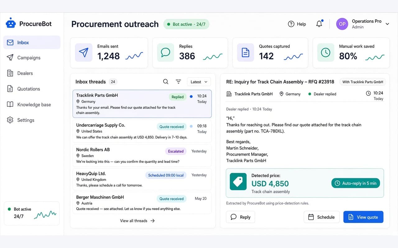 Email Bot preview